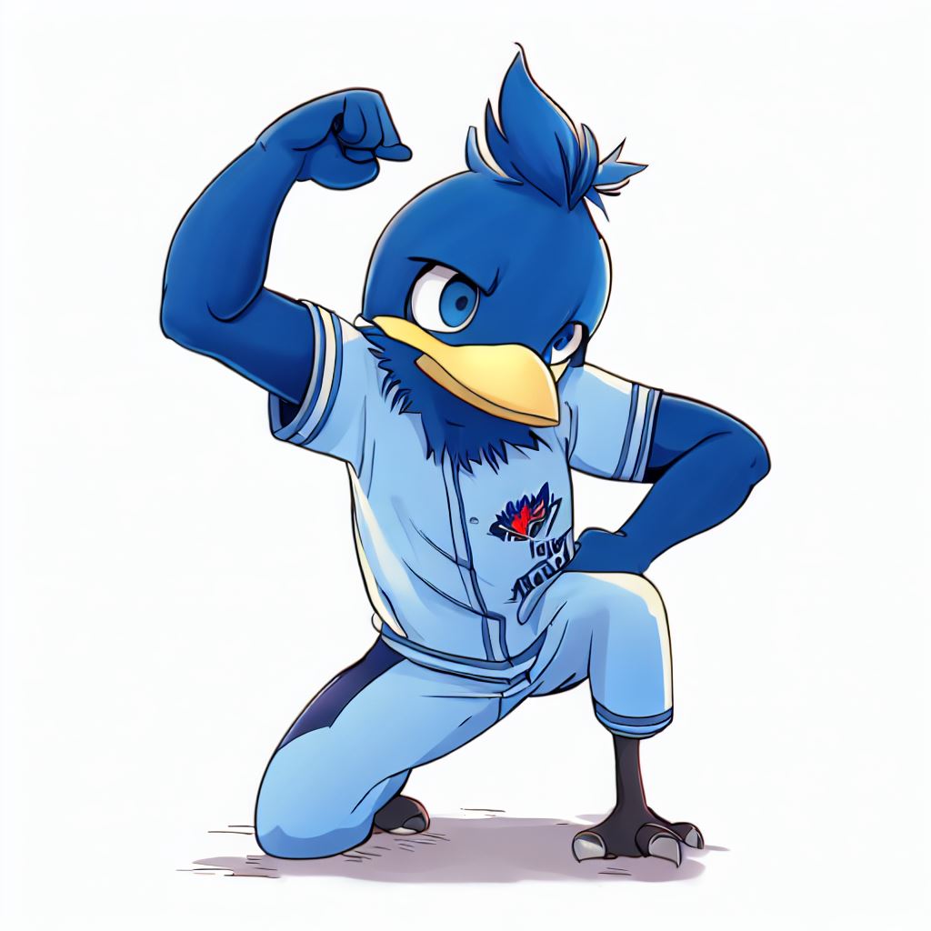 Ace the Blue Jay: Official Mascot of Toronto Blue Jays